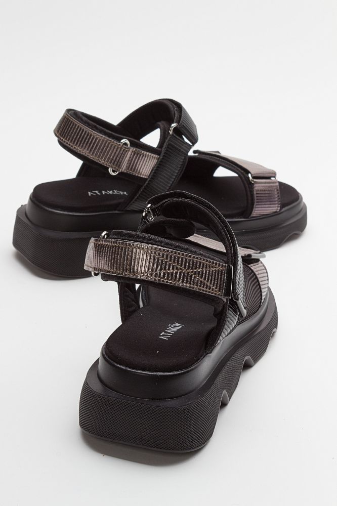 kadin-kalin-taban-spor-sandalet-SIYAH PLATIN-HSN2323527-0062040_0